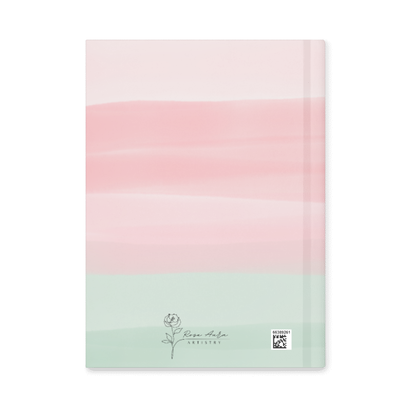 Heart Sunglasses Ink Sketch | Hardcover Journal (Multi Color)