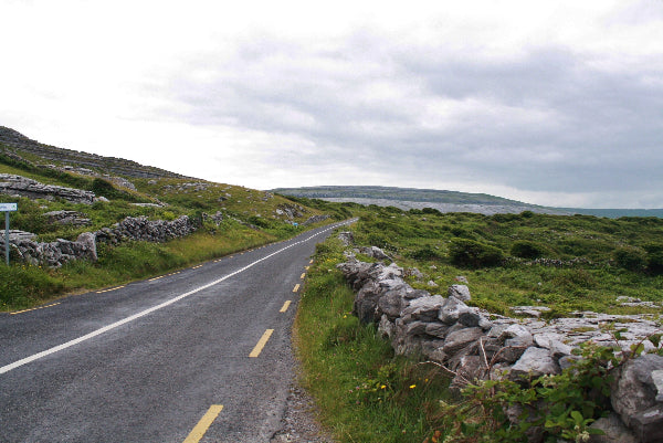 Open Road Ireland Coast Stock Photography